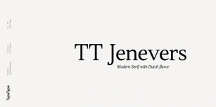 TT Jenevers Font Download