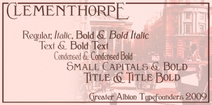 Clementhorpe Font Download