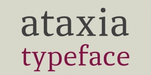 ataxia Font Download