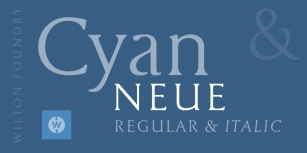 Cyan Neue Font Download