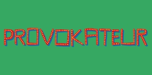 Provokateur Font Download