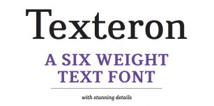 CA Texteron Font Download