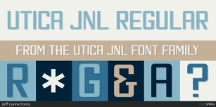 Utica JNL Font Download