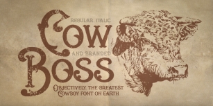 Cowboss Font Download