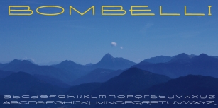 Bombelli Light Hand Font Download