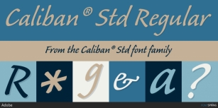 Caliban Std Font Download