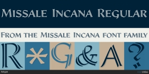 Missale Incana Font Download