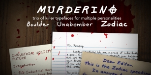 Murderino Font Download