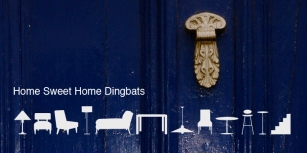 Home Sweet Home Dingbats Font Download