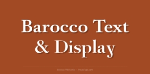 Barocco PRO Font Download