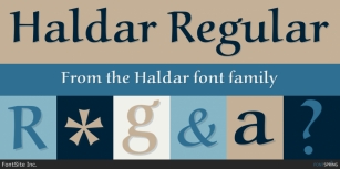 Haldar Font Download