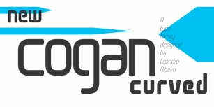Cogan Curved Font Download