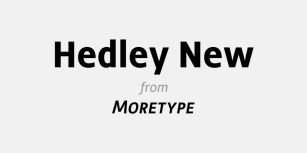 Hedley New Font Download