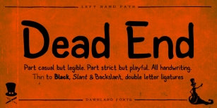 Left Hand Path Font Download