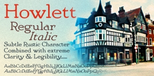 Howlett Font Download