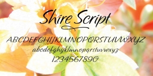 Shire Script Font Download