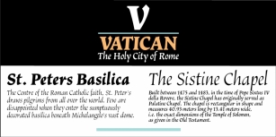 Vatican Font Download