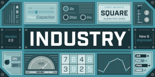 Industry Font Download