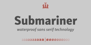 Submariner Font Download