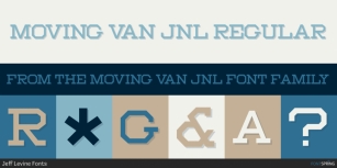 Moving Van JNL Font Download