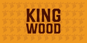 King Wood Font Download