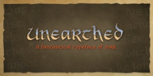 Unearthed BB Font Download