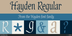 Hayden Font Download