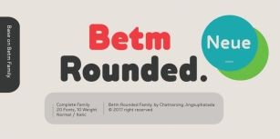 Betm Rounded Font Download