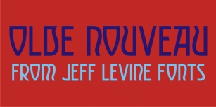 Olde Nouveau JNL Font Download