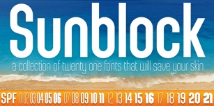 Sunblock Pro Extra Condensed Font Download