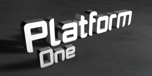 PlatformOne Font Download