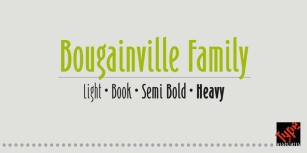 Bougainville Font Download