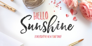 Hello Sunshine Font Download