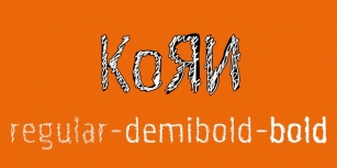 Korn Font Download