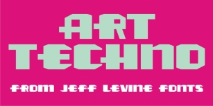 Art Techno JNL Font Download