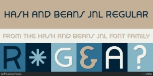 Hash and Beans JNL Font Download