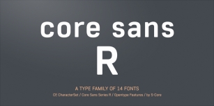 Core Sans R Font Download