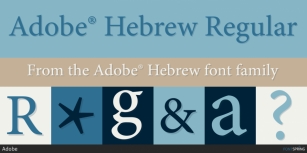 Adobe Hebrew Font Download
