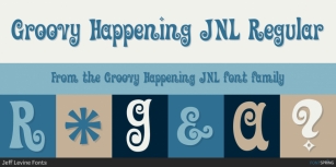 Groovy Happening JNL Font Download