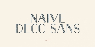 Naive Deco Sans Font Download