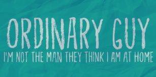 Ordinary Guy Font Download