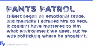 Pants Patrol Font Download
