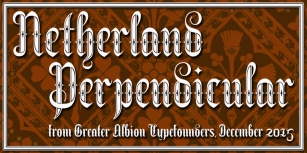 Netherland Perpendicular Font Download