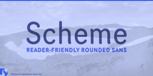 Scheme Font Download