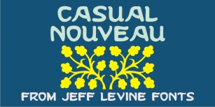 Casual Nouveau JNL Font Download