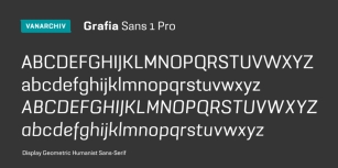 Grafia Sans 1 Pro Font Download