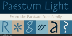 Paestum Font Download