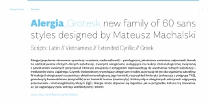 Alergia Grotesk Font Download