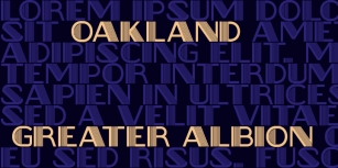 Oakland Font Download