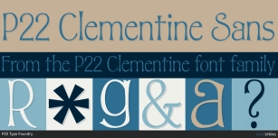 P22 Clementine Font Download